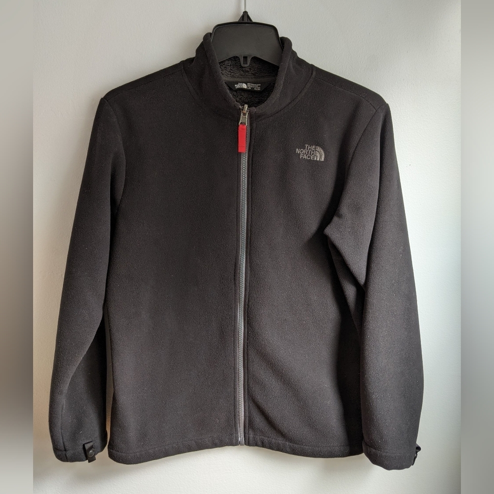 The North Face Boys Full Zip Fleece Jacket Sherpa Lined